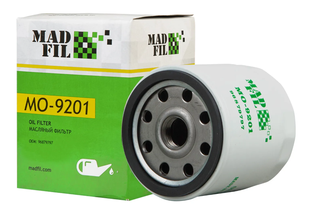 Фильтр масляный MADFIL MO-9201 CHEVROLET (96879797)
