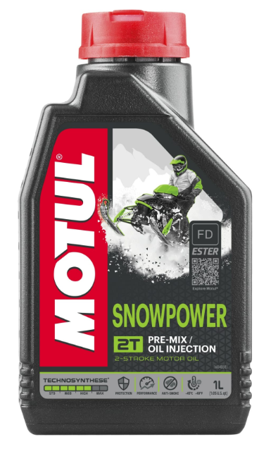 Масло моторное MOTUL 2-Takt Снегоход SnowPower FL Technosynt 1л