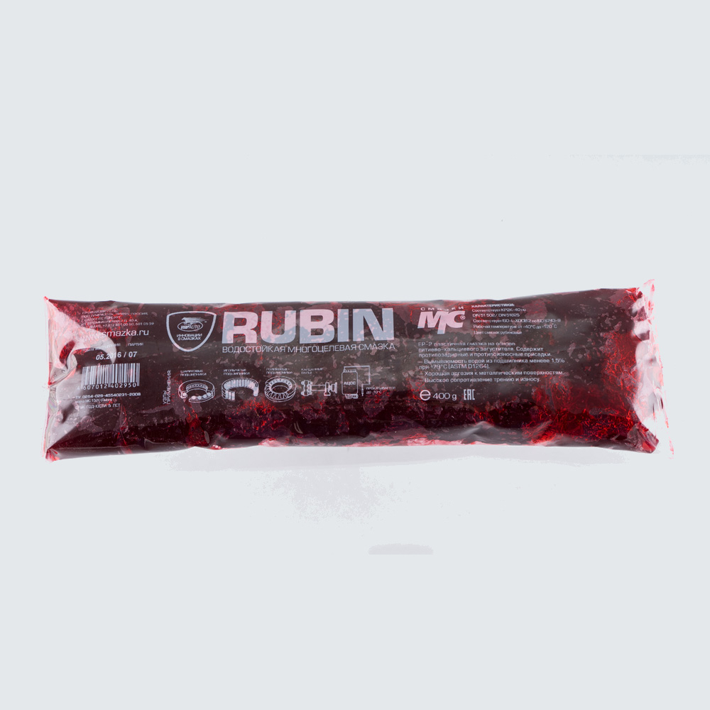 1409 Смазка МС 1520 Rubin, 400г стик-пакет (24шт/кор)