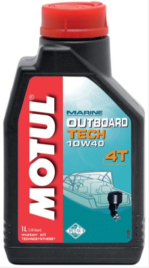 Масло моторное MOTUL 4-Takt для водной техники OUTBOARD MARINE TECH 10w40 1л. Полусинтетика