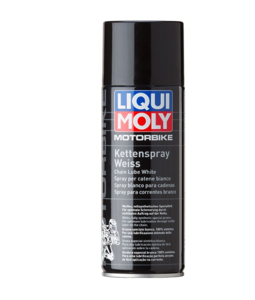 LIQUI MOLY 1591 Белая цепная смазка для мототехники 400мл.