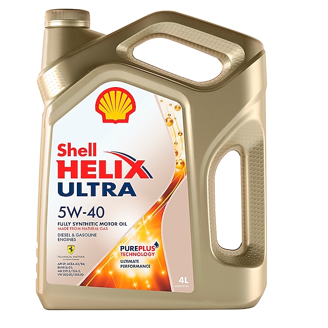 Масло моторное Shell Helix Ultra 5W-40 Синтетическое 4л.