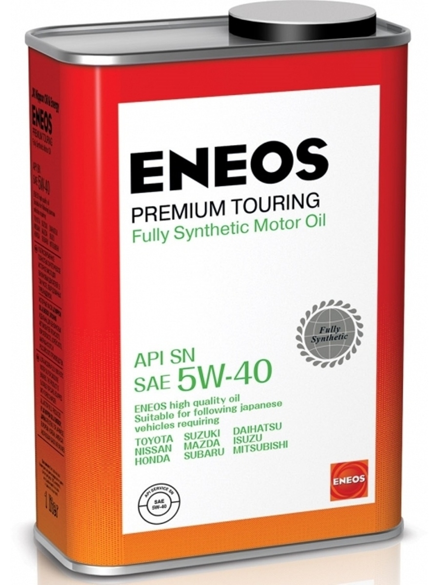 Масло моторное ENEOS Premium TOURING 100% SYNT.SM 5W40 синтетическое 1л.