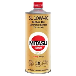 MJ124 MITASU  SL 10W40  (1L) п/синтетическое мотор.масло для бензинз.дв.(1/20)  Япония.