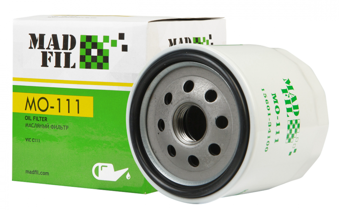 Фильтр масляный MADFIL MO-111 TOYOTA (15601-34100)
