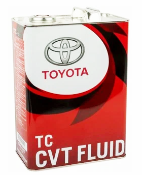 Масло трансмиссионное TOYOTA CVT FLUID TC синтетическое 4л.  Япония.