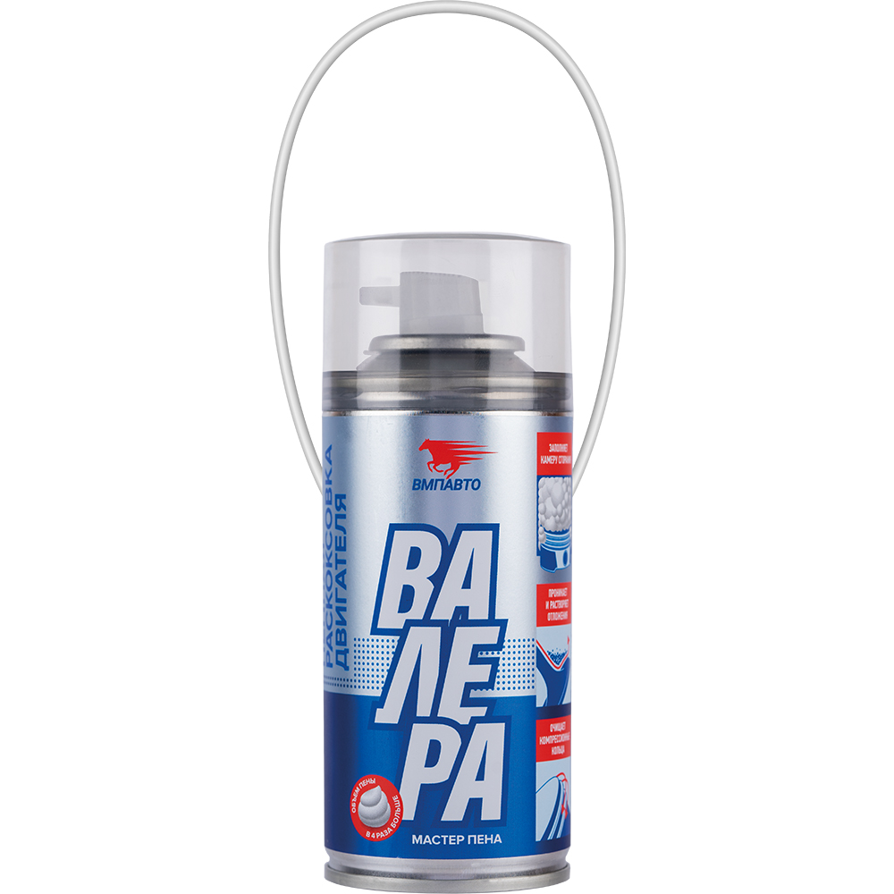 8506 Пенная раскоксовка двигателя ВАЛЕРА, 210мл флакон-аэрозоль (6шт/кор)