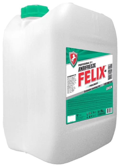 Антифриз FELIX PROLONGER 20кг ЗЕЛЕНЫЙ 1/1 