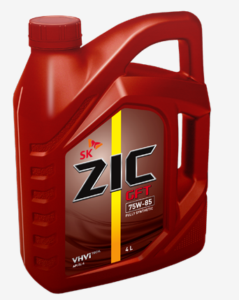 Масло трансмиссионное ZIC GFT 75W-85 GL-4 МКПП синтетическое 4л.