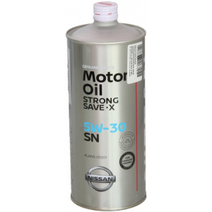 Масло моторное NISSAN STRONG SAVE X  5W30 SN Синтетическое 1л. Япония. 