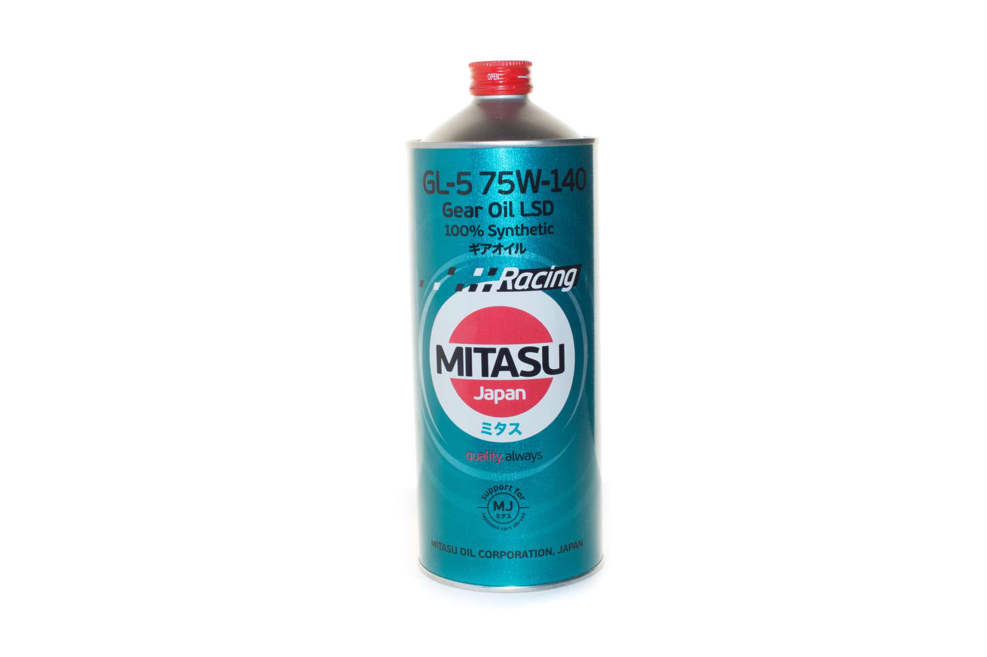 MJ414 Масло трансмиссионное MITASU SPORT LSD 75W140  (1L) синтетическое (1/20) Япония.