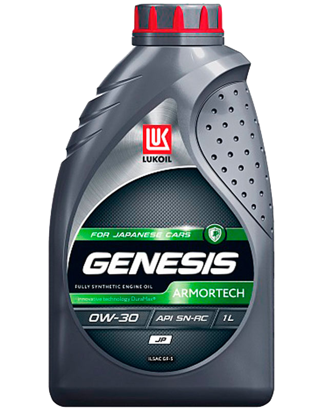 Масло моторное ЛУКОЙЛ GENESIS ARMORTECH JP 0W30 SP/RC cинтетическое 1л.