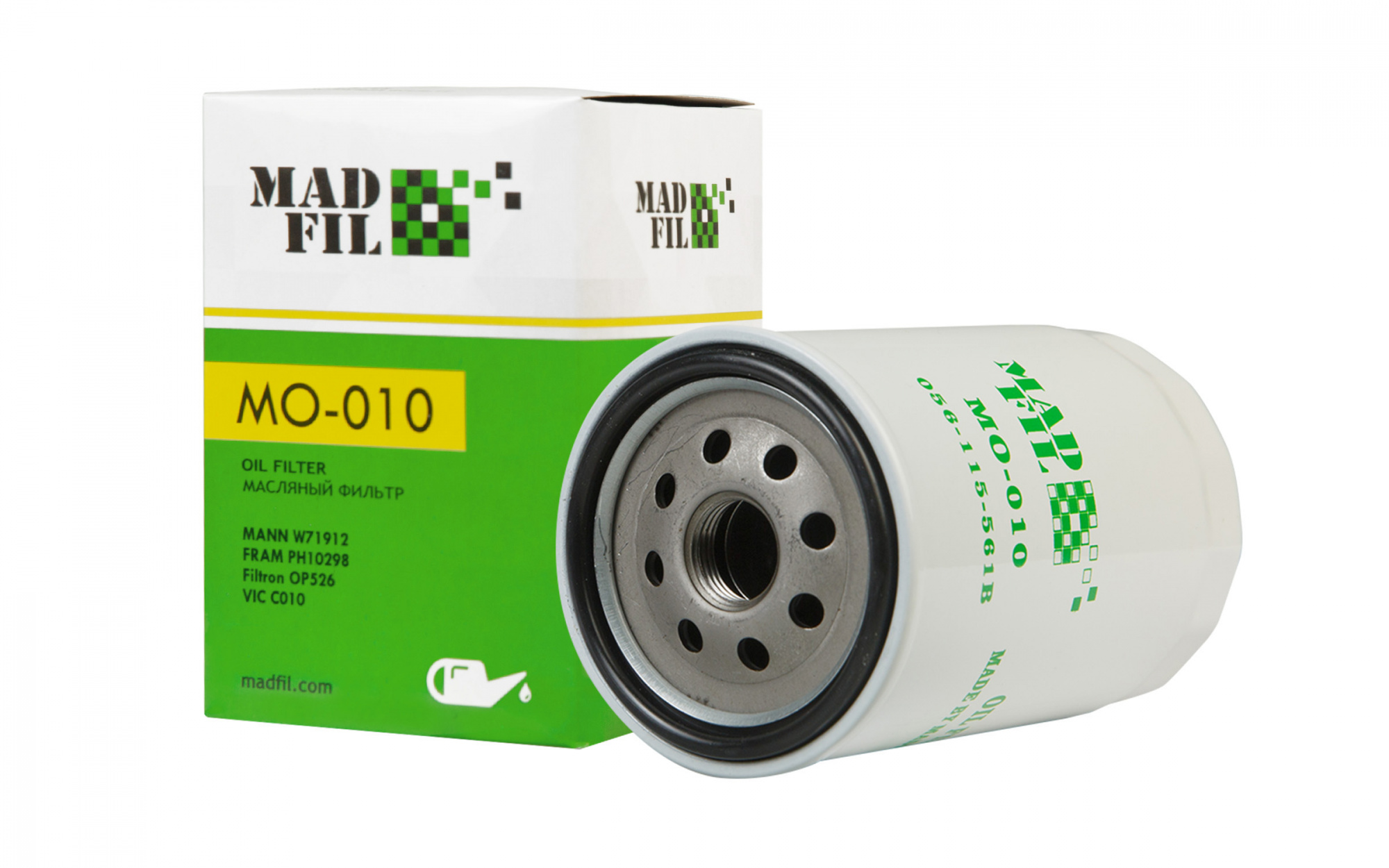 Фильтр масляный MADFIL MO-010 FORD,VW (056-115-561B)