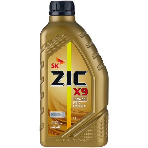 Масло моторное ZIC X9 5W40 SP синтетическое 1л.