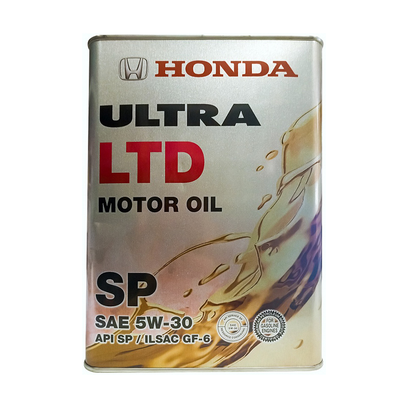 Масло моторное Honda ULTRA LTD 5W30 SP полусинтетическое 4л. Япония. 