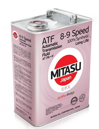 MJ309  MITASU ATF 9 HP  (4L)  Жидкость для АКПП синтетическая (1/6) Япония.