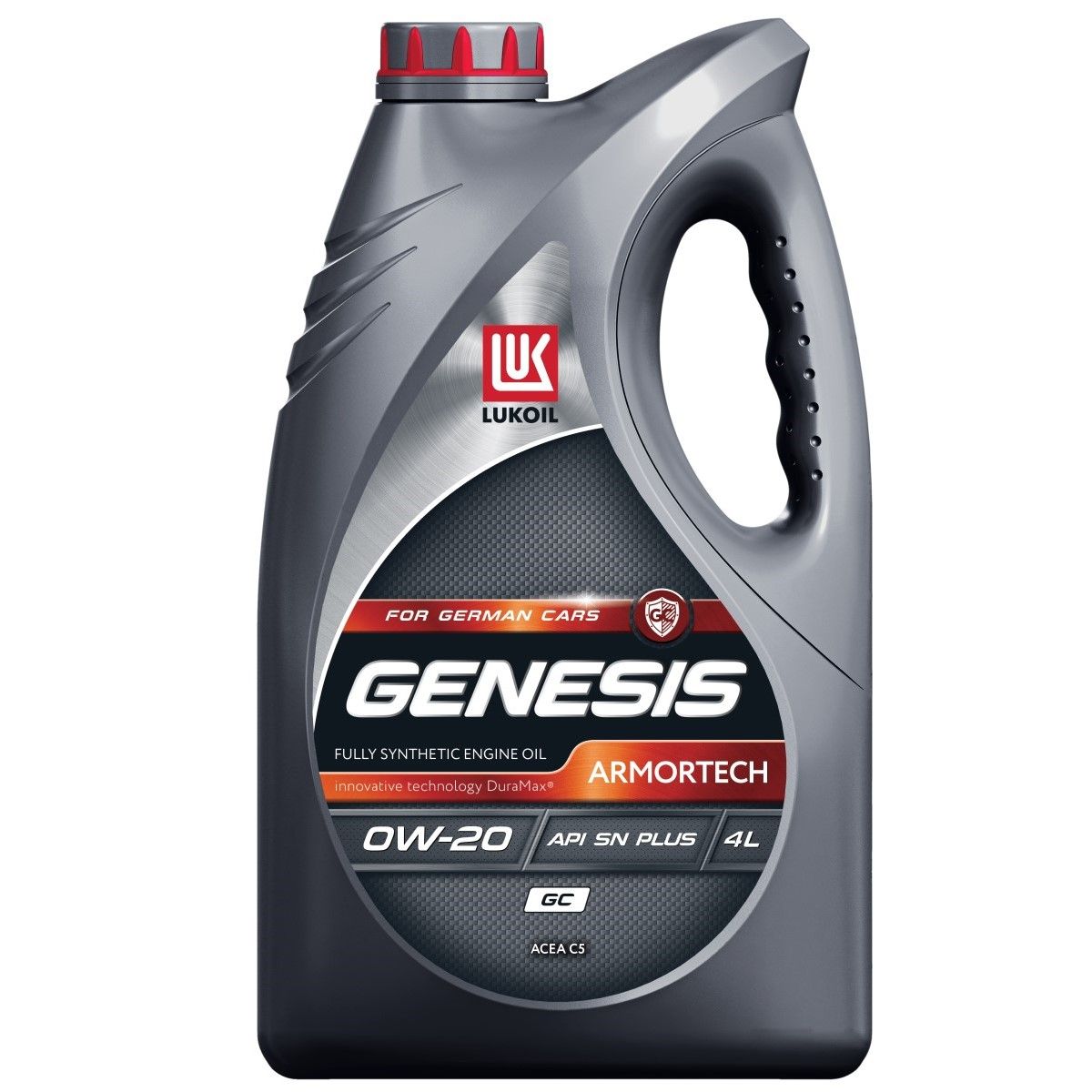Масло моторное ЛУКОЙЛ GENESIS ARMORTECH GC 0W20 SN Plus/C5 синтетическое 4л.