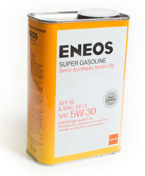 Масло моторное ENEOS Super Gazoline SL 5W30 полусинтетическое 1л. 