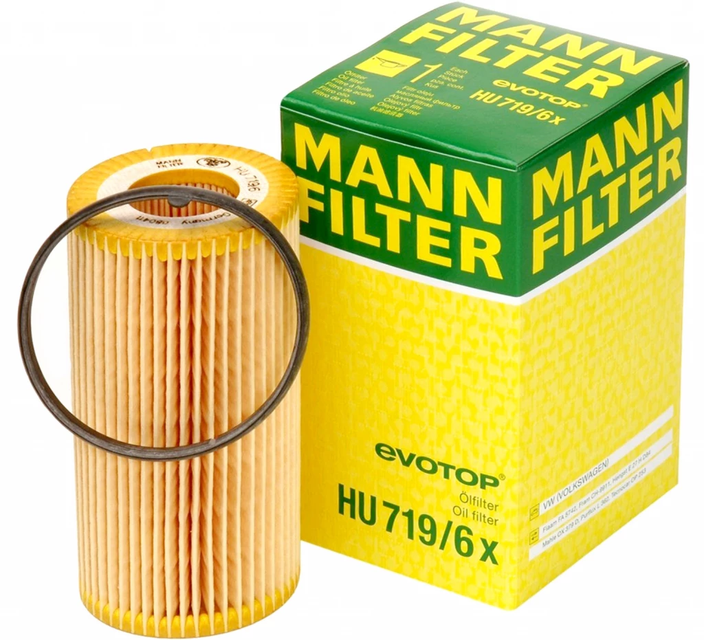 Фильтр масляный MANN HU719/6 Х для ДВС