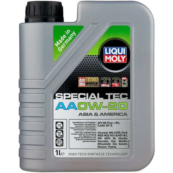 Масло моторное LIQUIMOLY Longtime Special AA 5W20 синтетическое 1л. 7620/20792