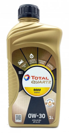 Масло моторное Total Quartz 9000 Energy 0W30 синтетическое 1л. 166249 (18шт/уп)