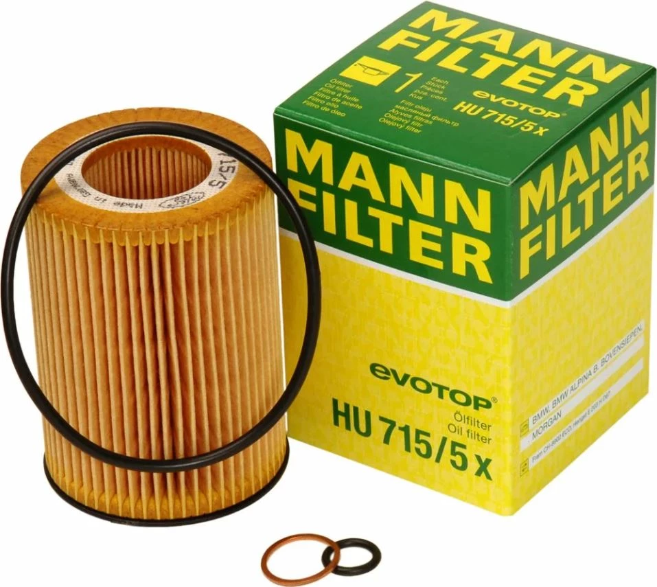 Фильтр масляный MANN HU 715/5 X Элемент 