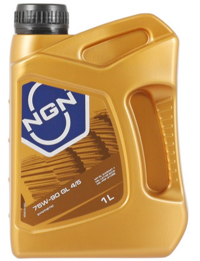 Масло трансмиссионное NGN 75W90 GL-4/5 синтетическое 1л.  