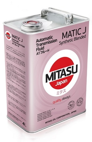 MJ333 MITASU ATF MATIC J (4L)  Жидкость АКПП п/синтетическая (1/6) Япония.