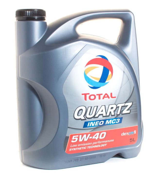 Масло моторное Total Quartz Ineo C3 5W40 синтетическое 5л. 213790 (3шт/уп)