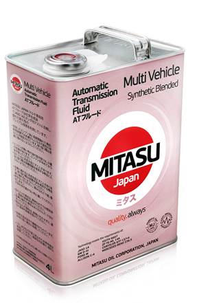 MJ323 Жидкость для АКПП MITASU ATF UNIVERSAL MV FLUID  (4L)  п/синтет. (1/6)Япония.