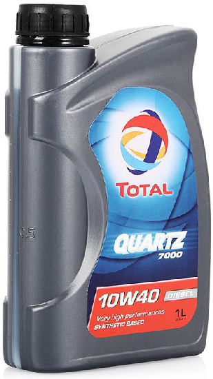 Масло моторное Total Quartz 7000 10W40 полусинтетическое 1л. 10200301 (18шт/уп)