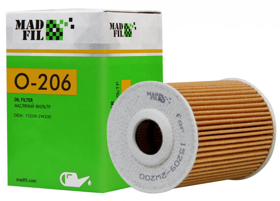 Фильтр масляный VIC O206 