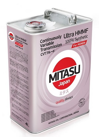 MJ317 MITASU MULTI MATIC FLUID (for HONDA) 4л  (1/6) Жидкость для АКПП вариаторного типа Япония.