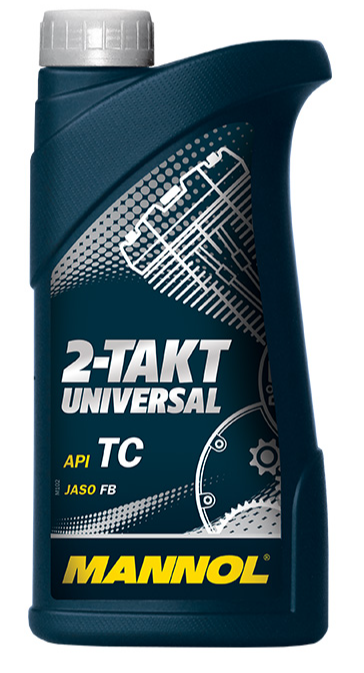 Масло моторное MANNOL  2-Takt EC UNIVERSAL Минеральное (1л) API TC/JASO FB