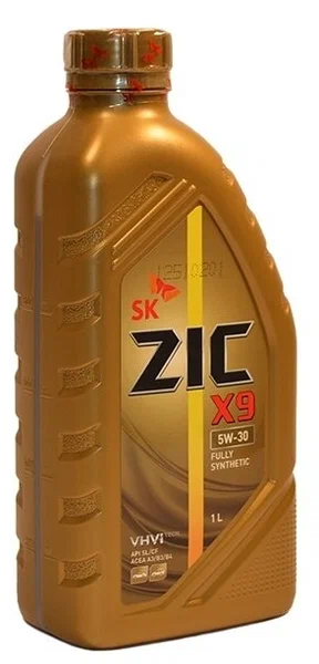 Масло моторное ZIC X9 5W30 SL/CF синтетическое 1л.