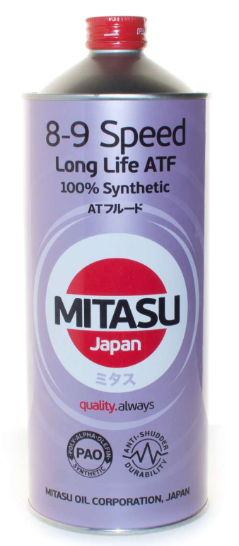 MJ309  MITASU ATF 9 HP  (1L)  Жидкость для АКПП синтетическая (1/6) Япония.