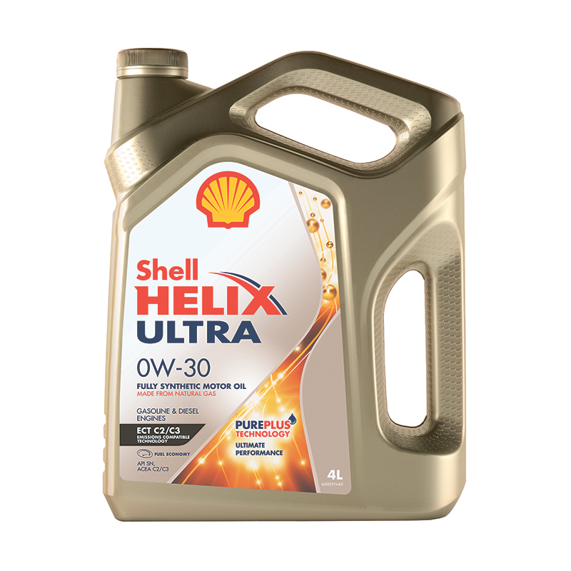 Масло моторное Shell Helix Ultra ECT 0W-30 Синтетическое 4л.