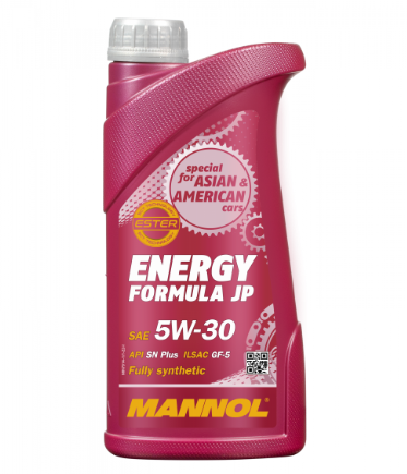 Масло моторное MANNOL Energy Formula JP SN/GF-5 5W30 синтетическое 1л.
