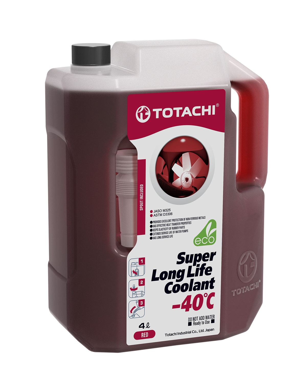 Антифриз Totachi super long life coolant Red -40C 4л