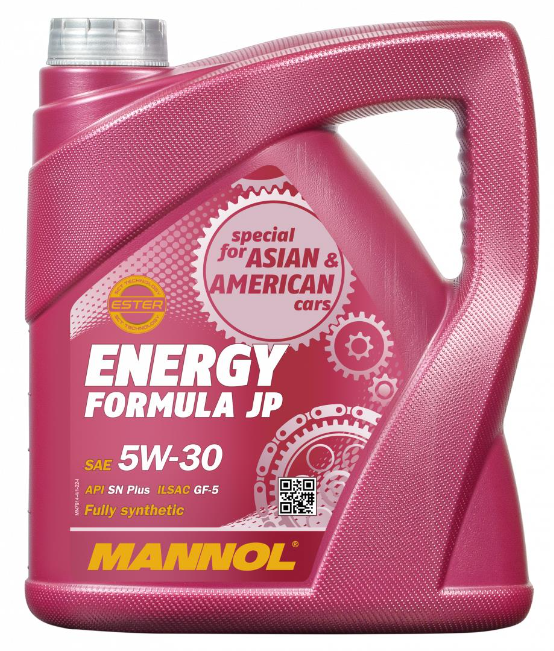 Масло моторное MANNOL Energy Formula JP SN 5W30 синтетическое 4л.