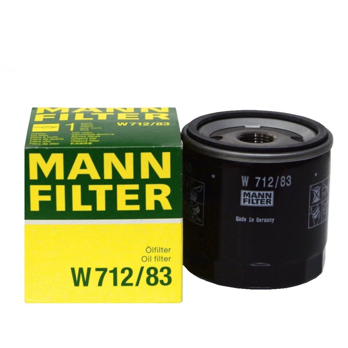 Фильтр масляный MANN W 712/83 C-111