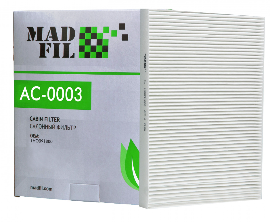 Фильтр салона MADFIL AC-9312  (AC-003) 