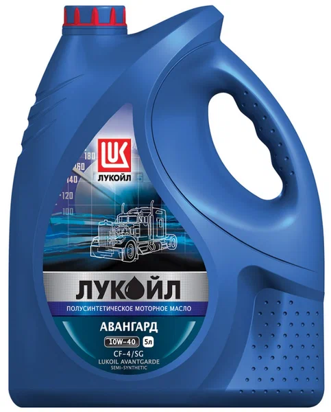 Масло моторное ЛУКОЙЛ Авангард 10W40 CF-4/SG полусинтетическое 5л. 