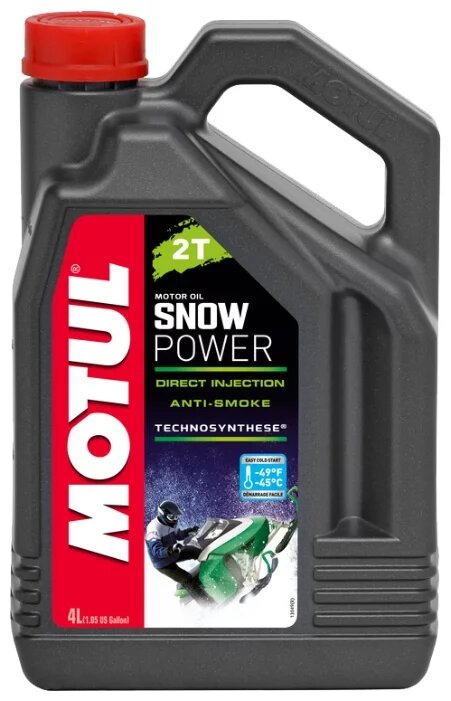 Масло моторное MOTUL 2-Тakt Снегоход SnowPower FL Technosynt 4л