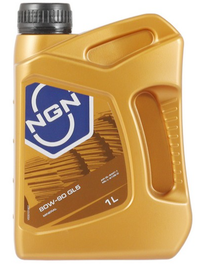 Масло трансмиссионное NGN 80W90 GL-5 минеральное 1л. 