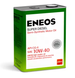 Масло моторное ENEOS CG-4 10W40 полусинтетическое 4л. 