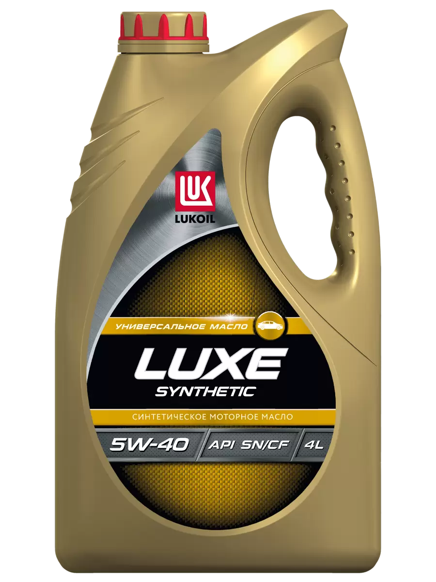 Масло моторное ЛУКОЙЛ Люкс SYNTHETIC 5W40 SN/CF синтетическое 4л.