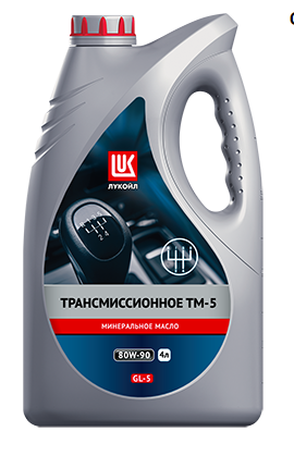 Масло трансмиссионное ЛУКОЙЛ GEAR GL-5 80W90 минеральное 1л. 