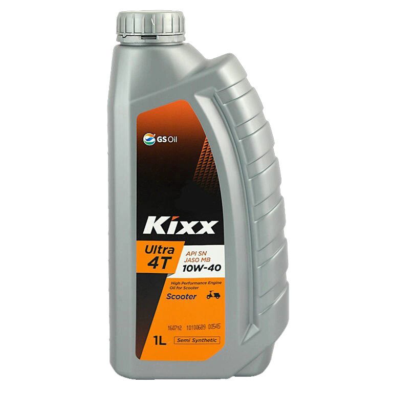 Масло моторное Kixx Ultra 4-Takt Scooter SN/MB 10W-40 /1л  п/синт.