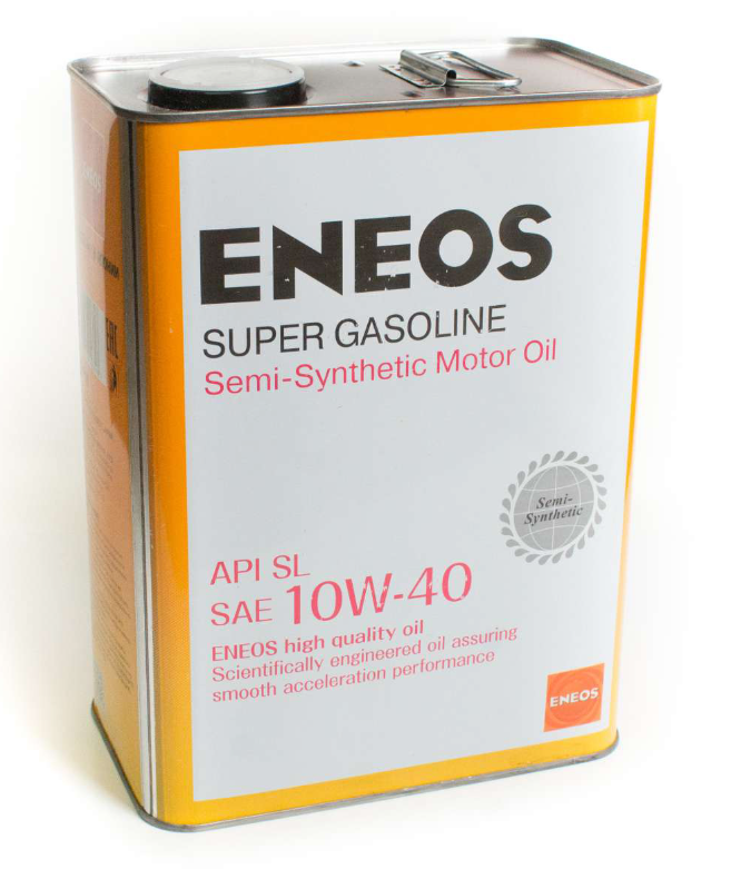 Масло моторное ENEOS SL 10W40 полусинтетическое 4л. 